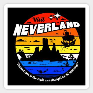 Visit Neverland Magnet